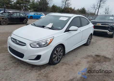 2017 Hyundai Accent Value Edition из США, поврежденный, VIN KMHCT4AE4HU271407
